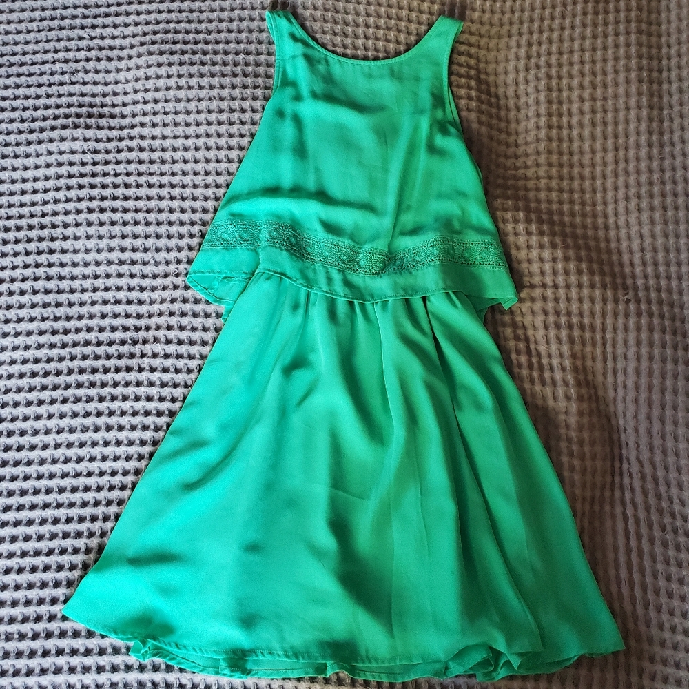 Teal dress
